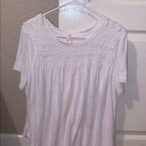 Free people white tee